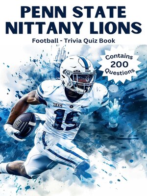 cover image of Penn State Nittany Lions Trivia Quiz Book